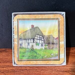 Pimpernel Carpenter’s Cottage Coasters